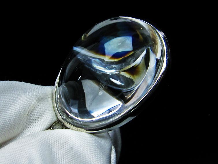 アイリスクォーツ 水晶 ペンダント 虹入り 一点物 メール便可 [M便 1/20] 112-8220