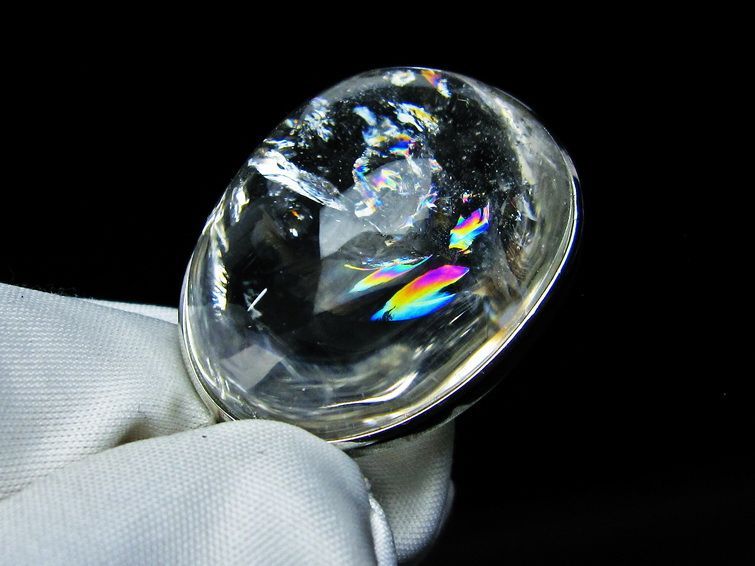 アイリスクォーツ 水晶 ペンダント 虹入り 一点物 メール便可 [M便 1/20] 112-8291
