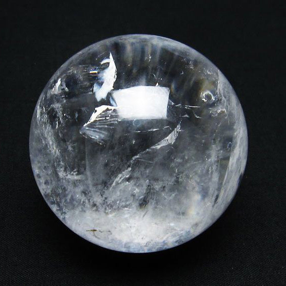 水晶 丸玉 46mm 水晶玉 スフィア 原石 置物 一点物 141-4528 – 天然石 ...