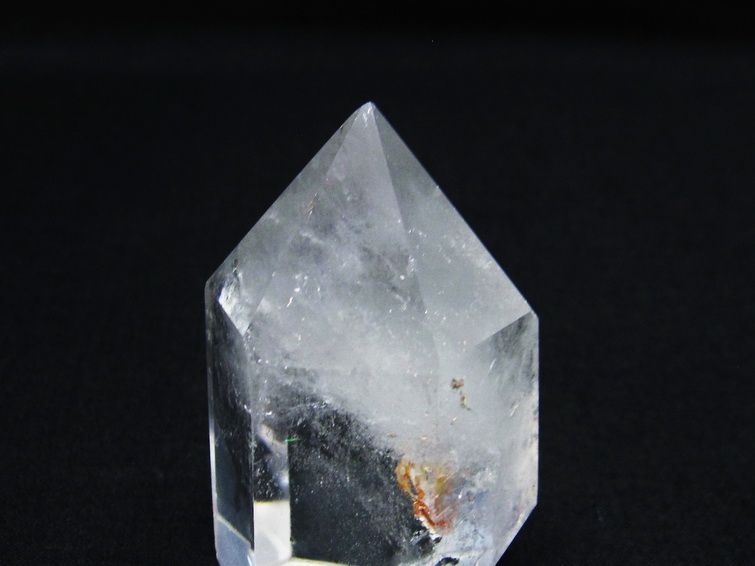 水晶 六角柱 原石 水晶ポイント 一点物 142-4923