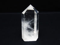 水晶 六角柱 水晶ポイント 原石 置物 一点物  142-6318