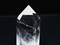 水晶 六角柱 水晶ポイント 原石 置物 一点物  142-6338