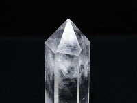 水晶 六角柱 水晶ポイント 原石 置物 一点物  142-6343