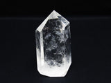 水晶 六角柱 水晶ポイント 原石 置物 一点物  142-6355