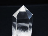 水晶 六角柱 水晶ポイント 原石 置物 一点物  142-6365