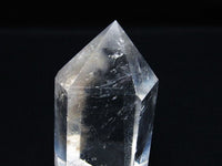 水晶 六角柱 水晶ポイント 原石 置物 一点物  142-6383