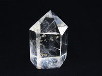 水晶 六角柱 水晶ポイント 原石 置物 一点物  142-6407