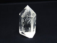 水晶 六角柱 水晶ポイント 原石 置物 一点物  142-6424