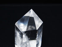 水晶 六角柱 水晶ポイント 原石 置物 一点物  142-6426