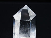 水晶 六角柱 水晶ポイント 原石 置物 一点物  142-6427