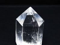 水晶 六角柱 水晶ポイント 原石 置物 一点物  142-6434