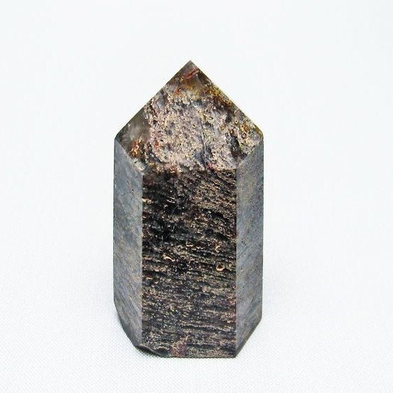 ガーデンファントム 六角柱 ガーデンクォーツ ポイント 庭園水晶 一点物 142-7393