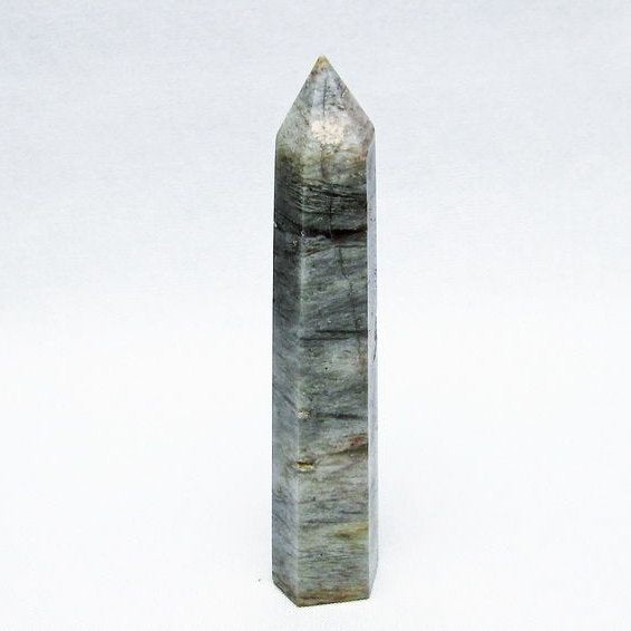 ガーデンファントム 六角柱 ガーデンクォーツ ポイント 庭園水晶 一点物 142-7427