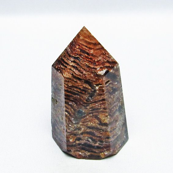 ガーデンファントム 六角柱 ガーデンクォーツ ポイント 庭園水晶 一点物 142-7444