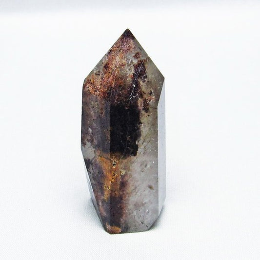 ガーデンファントム 六角柱 ガーデンクォーツ ポイント 庭園水晶 一点物 142-7457