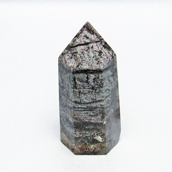 ガーデンファントム 六角柱 ガーデンクォーツ ポイント 庭園水晶 一点物 142-7462