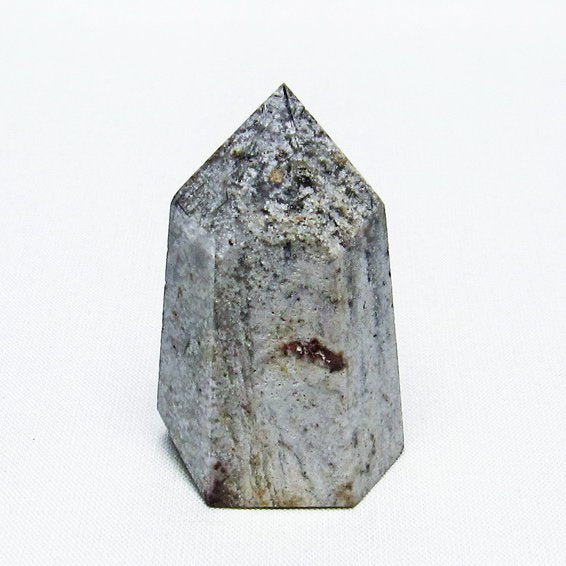 ガーデンファントム 六角柱 ガーデンクォーツ ポイント 庭園水晶 一点物 142-7483