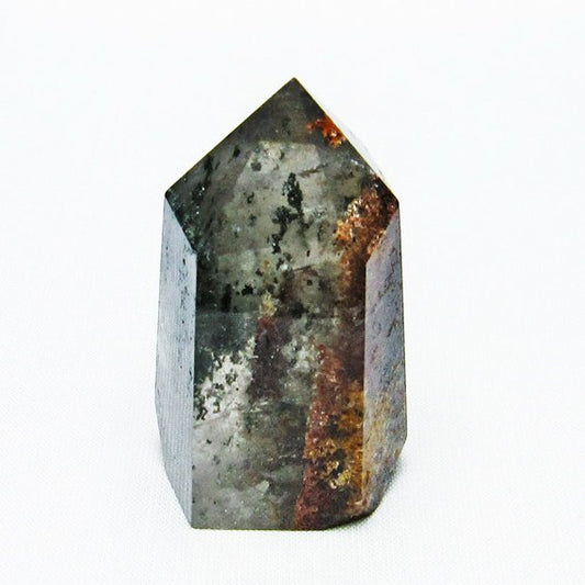 ガーデンファントム 六角柱 ガーデンクォーツ ポイント 庭園水晶 一点物 142-7488