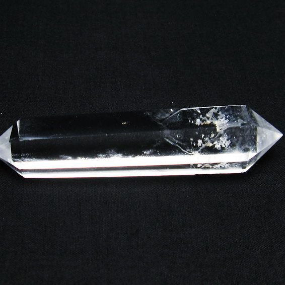 水晶 六角柱 ダブルポイント 原石 ポイント 一点物 142-7758