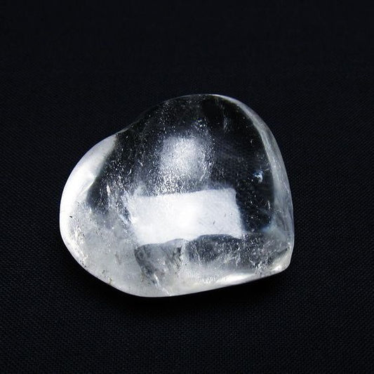 水晶 ハート置物 一点物 145-1435