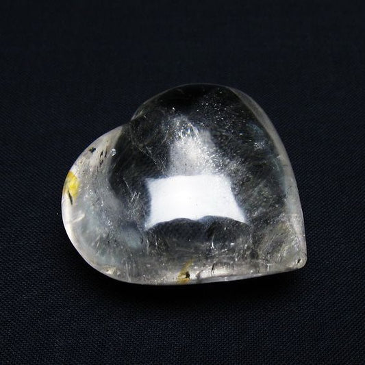 水晶 ハート置物 一点物 145-1441