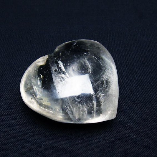 水晶 ハート置物 一点物 145-1445