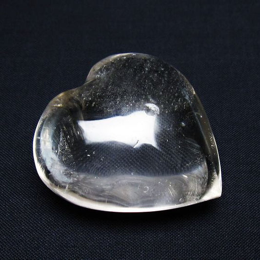 水晶 ハート置物 一点物 145-1447