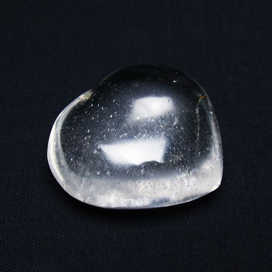 水晶 ハート置物 一点物 145-1450