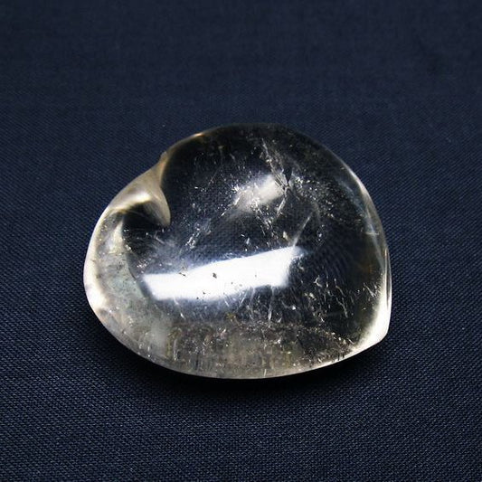 水晶 ハート置物 一点物 145-1451