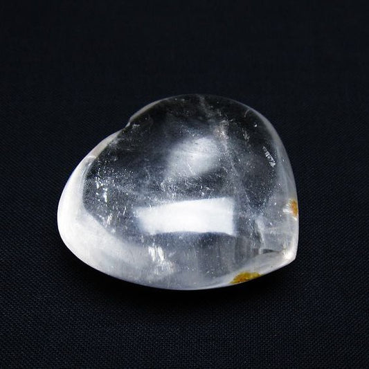 水晶 ハート置物 一点物 145-1452