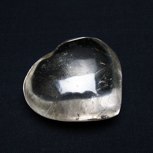水晶 ハート置物 一点物 145-1453