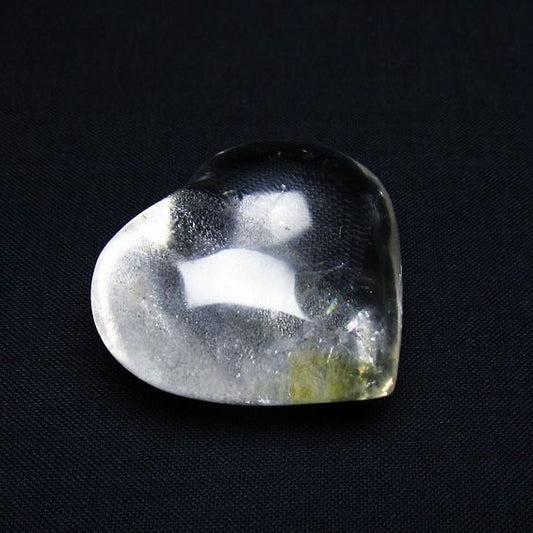 水晶 ハート置物 一点物 145-1465