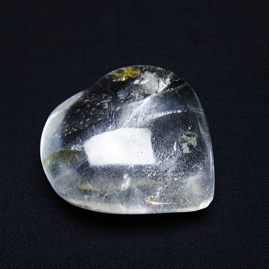 水晶 ハート置物 一点物 145-1473