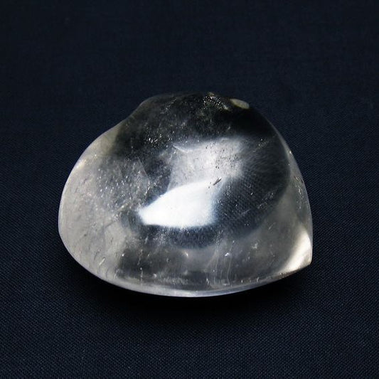 水晶 ハート置物 一点物 145-1491