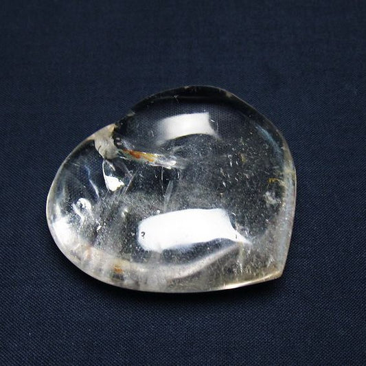 水晶 ハート置物 一点物 145-1495