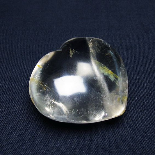 水晶 ハート置物 一点物 145-1502