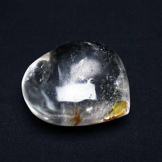 水晶 ハート置物 一点物 145-1505