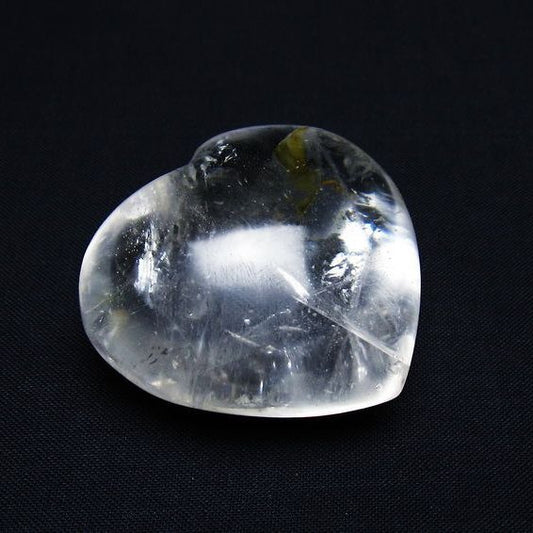 水晶 ハート置物 一点物 145-1507