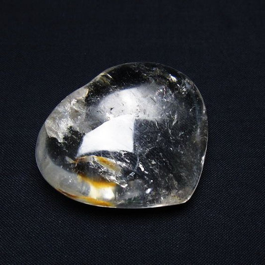 水晶 ハート置物 一点物 145-1515