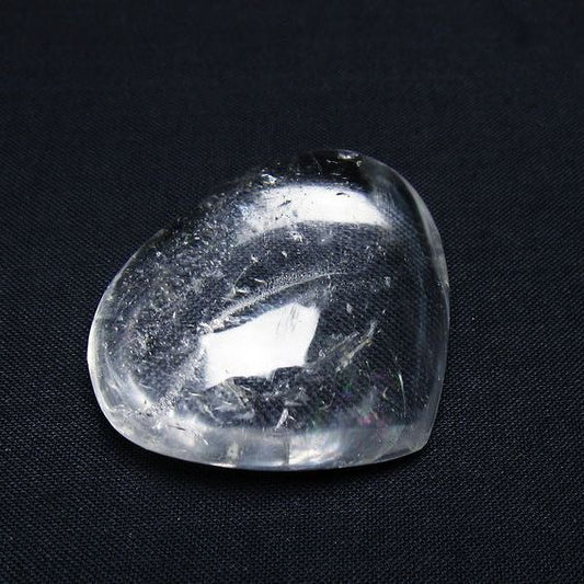 水晶 ハート置物 一点物 145-1522