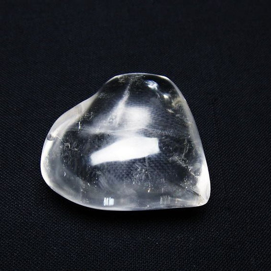 水晶 ハート置物 一点物 145-1554