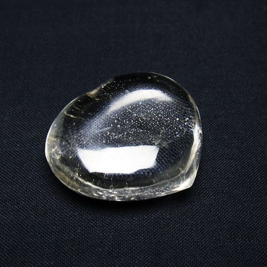 水晶 ハート置物 一点物 145-1556