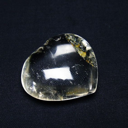 水晶 ハート置物 一点物 145-1560