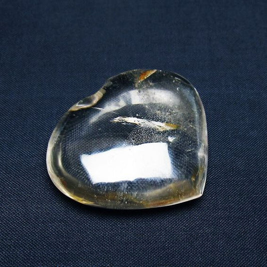 水晶 ハート置物 一点物 145-1570
