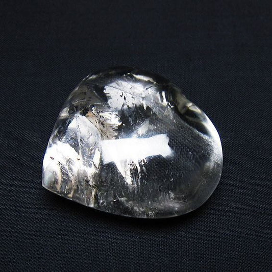 水晶 ハート置物 一点物 145-1571