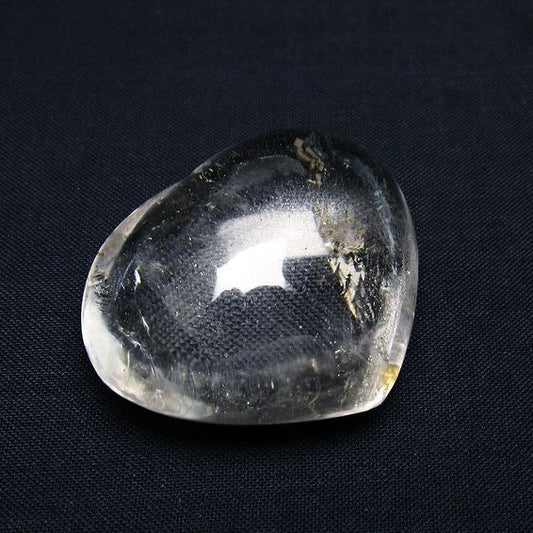 水晶 ハート置物 一点物 145-1574