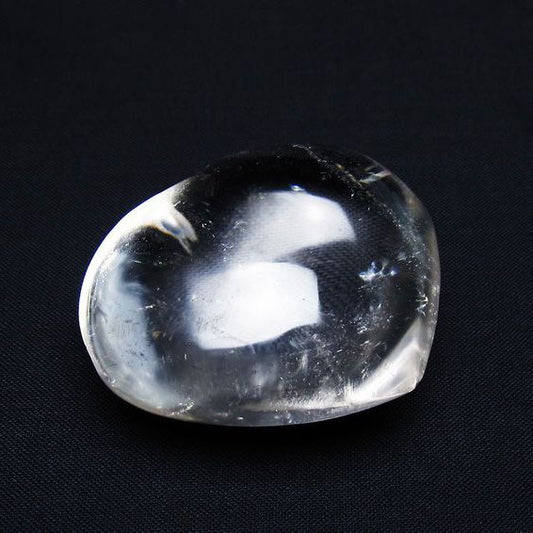 水晶 ハート置物 一点物 145-1578