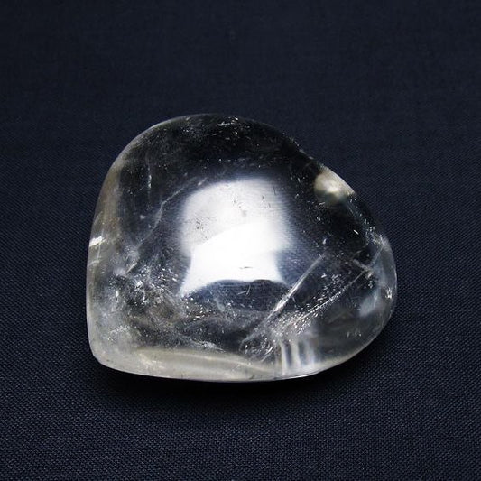 水晶 ハート置物 一点物 145-1583