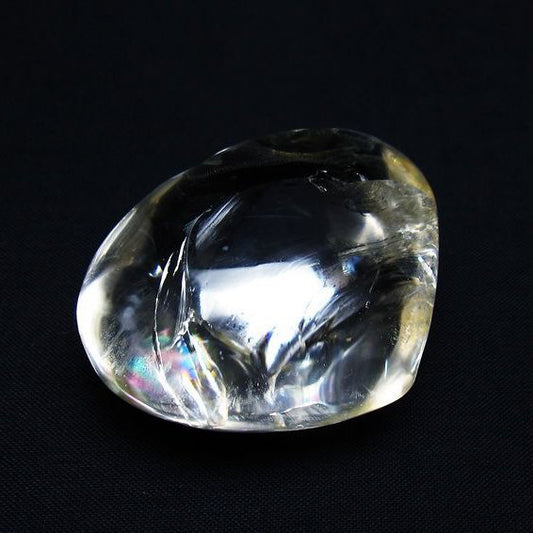 水晶 ハート置物 一点物 145-1588