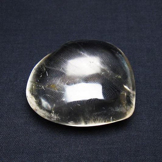 水晶 ハート置物 一点物 145-1589